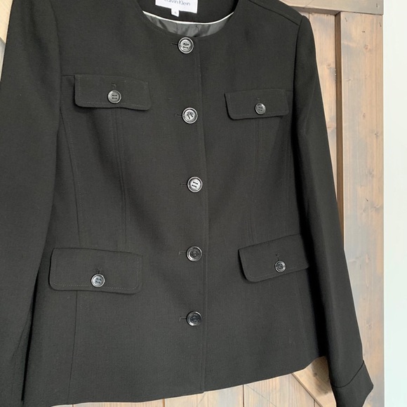 Calvin Klein button down  blazer - Picture 2 of 5